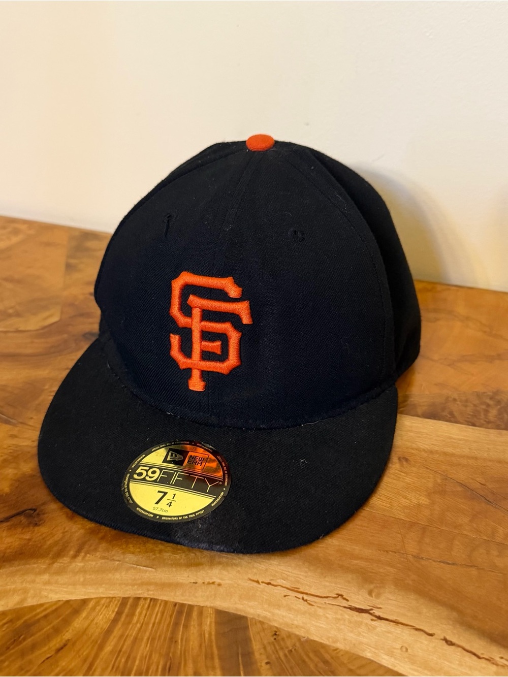 Men's New Era Black San Francisco Giants Game Authentic Collection On-Field